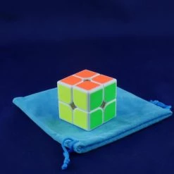 Movement Monkey Professionele Speed Cube 2 X 2 - Wit - Met Draagtas