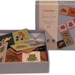 Filibabba - Domino Spel - Noorse Dieren - Nordic Animals - 1