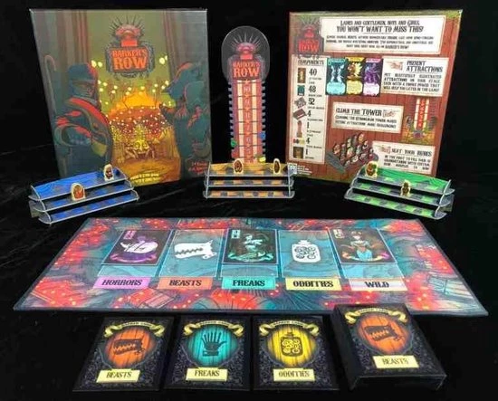 Overworld Games Barker's Row Midway Mat 3 Overworld Games Barker's Row Midway Mat