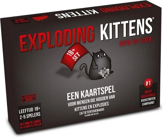 999 Games Spellenbundel - Kaartspellen - 2 Stuks - Take 5! & Exploding Kittens NSFW 7 999 Games Spellenbundel - Kaartspellen - 2 Stuks - Take 5! & Exploding Kittens NSFW - Afbeelding 5
