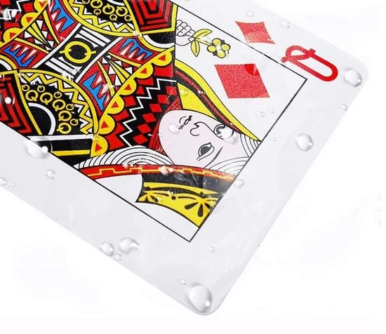 Casual Goods 2x Plastic Speelkaarten | Waterdicht | Volwassenen | Poker | Rood + Blauw 8 Casual Goods 2x Plastic Speelkaarten | Waterdicht | Volwassenen | Poker | Rood + Blauw - Afbeelding 6