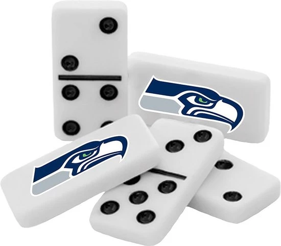 Masterpieces Dominoes Double 6 Set New England Patriots American Football 6 Masterpieces Dominoes Double 6 Set New England Patriots American Football - Afbeelding 4
