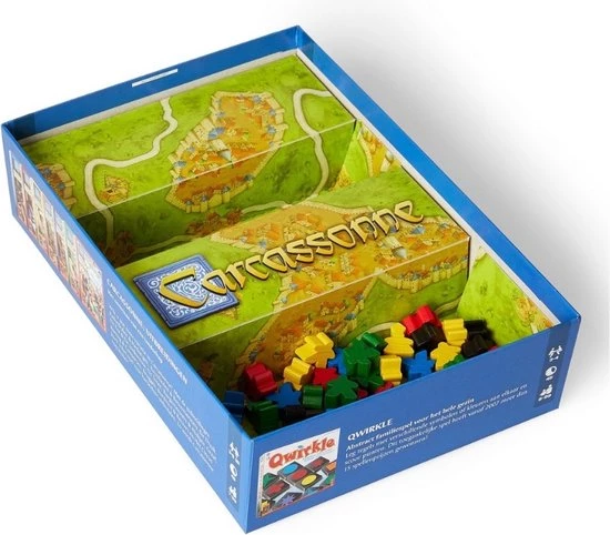 999 Games Spellenbundel - 3 Stuks - Carcassonne & Bruggen, Burchten En Bazaars & Burgemeesters En Abdijen 5 999 Games Spellenbundel - 3 Stuks - Carcassonne & Bruggen, Burchten En Bazaars & Burgemeesters En Abdijen - Afbeelding 3