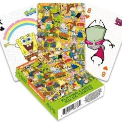 Aquarius Nickelodeon - Cast - Speelkaarten