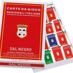 Dal Negro Speelkaartenset Regionali 39 Cm Karton/pvc 16-delig