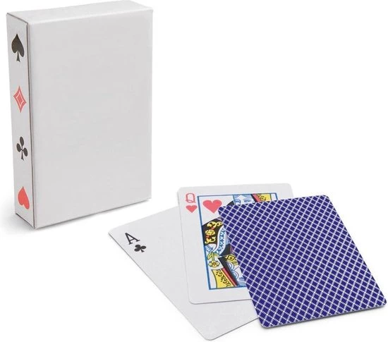 Merkloos 4x Setjes Van 54 Speelkaarten Blauw - Kaartspellen - Speelkaarten - Pesten/pokeren - Engelstalige Speelkaarten 3 Merkloos 4x Setjes Van 54 Speelkaarten Blauw - Kaartspellen - Speelkaarten - Pesten/pokeren - Engelstalige Speelkaarten