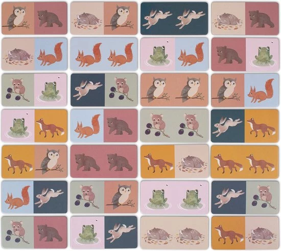 Filibabba - Domino Spel - Noorse Dieren - Nordic Animals - 1 7 Filibabba - Domino Spel - Noorse Dieren - Nordic Animals - 1 - Afbeelding 5