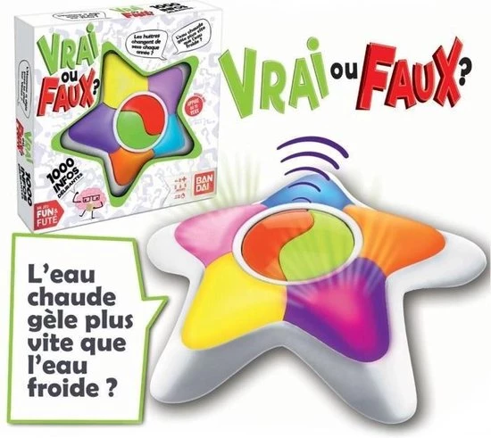 Bandai Namco BANDAI - Jeu De Soci T Vrai Ou Faux 4 Bandai Namco BANDAI - Jeu De Soci T Vrai Ou Faux - Afbeelding 2