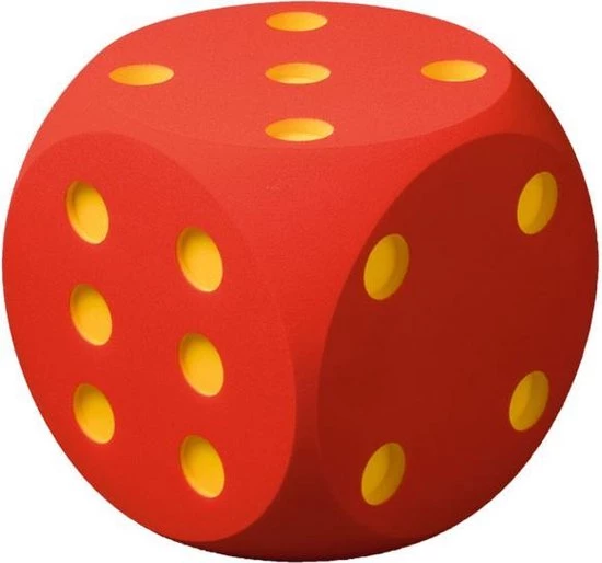 Volley Foam Dobbelsteen | 16x16x16 Cm | Schuimstof Dobbelsteen| Groen 3 Volley Foam Dobbelsteen | 16x16x16 Cm | Schuimstof Dobbelsteen| Groen