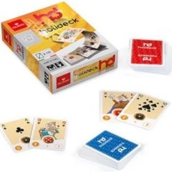 Dal Negro Kaartspellen Holideck 6,3 X 8,8 Cm Karton Geel 110 Stuks