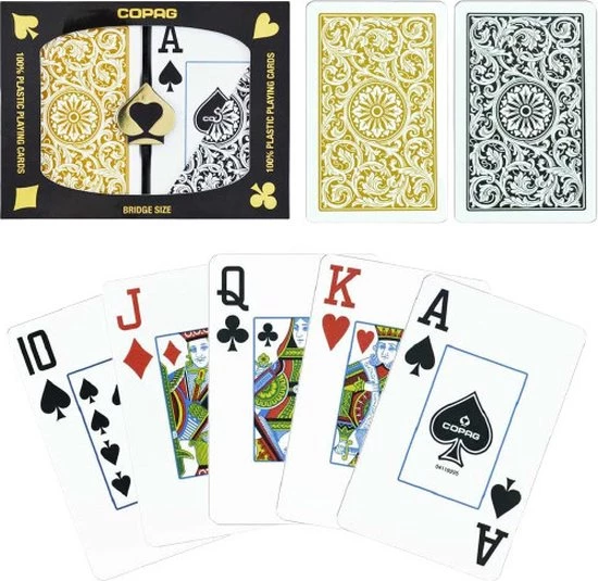 Copag 1546 - Gold/Black 6 Copag 1546 - Gold/Black - Afbeelding 4