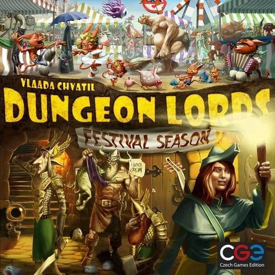 Z-Man Games Dungeon Lords Festival Season 4 Z-Man Games Dungeon Lords Festival Season - Afbeelding 2