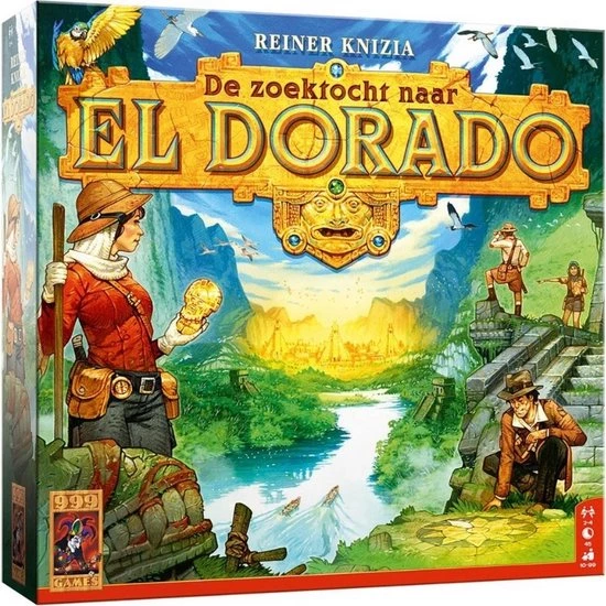 999 Games Spellenbundel - 2 Stuks - De Zoektocht Naar El Dorado & Uno 4 999 Games Spellenbundel - 2 Stuks - De Zoektocht Naar El Dorado & Uno - Afbeelding 2
