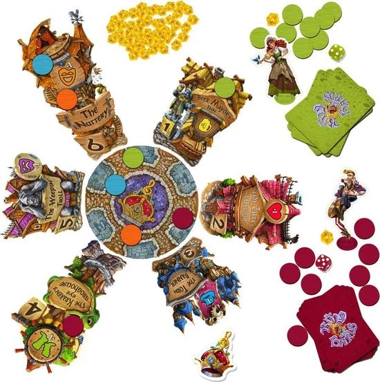 Fantasmagoria King Of All Bards - Engelstalig Bordspel 5 Fantasmagoria King Of All Bards - Engelstalig Bordspel - Afbeelding 3