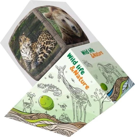 V-cube Breinbreker 3 Wild Animals 5 Cm 4 V-cube Breinbreker 3 Wild Animals 5 Cm - Afbeelding 2