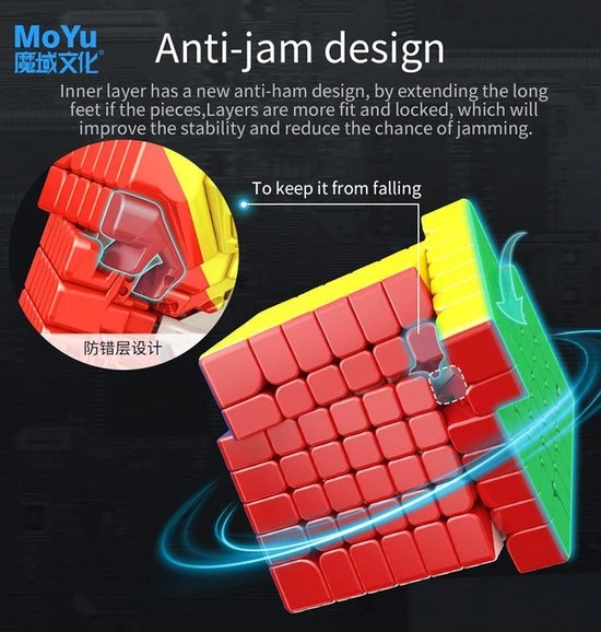 MoYu AoFu WRM 7x7 8 MoYu AoFu WRM 7x7 - Afbeelding 6