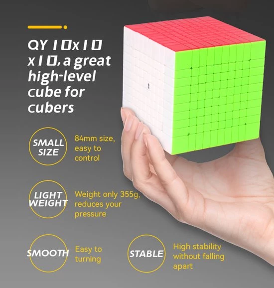 Qiyi 10x10 8 Qiyi 10x10 - Afbeelding 6