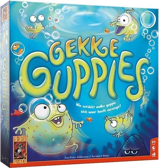 999 Games Gekke Guppies Bordspel 3 999 Games Gekke Guppies Bordspel