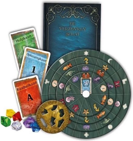 999 Games Spellenbundel - 3 Stuks - Exit - De Verlaten Hut & De Dode In De Orient Express & De Verzonken Schat 11 999 Games Spellenbundel - 3 Stuks - Exit - De Verlaten Hut & De Dode In De Orient Express & De Verzonken Schat - Afbeelding 9