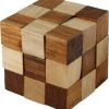 Longfield Breinbreker IQ Puzzel Kubus 8 Cm Hout Bruin -spellen-voor-volwassenen Winkel 550x590 1