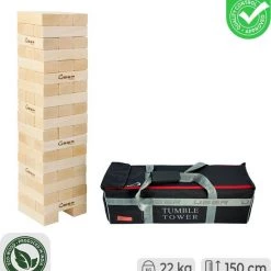 Ubergames Giga Stapeltoren, Tot 150 Cm, ECO Hardhout Zonder Crib Kist Klasse En Geweldig -spellen-voor-volwassenen Winkel 550x600