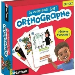 Nathan 31311 Bordspel Je Comprends Tout - Orthographe Trivia -spellen-voor-volwassenen Winkel 550x622