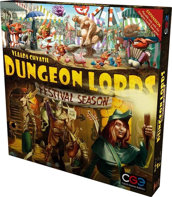 Z-Man Games Dungeon Lords Festival Season 3 Z-Man Games Dungeon Lords Festival Season