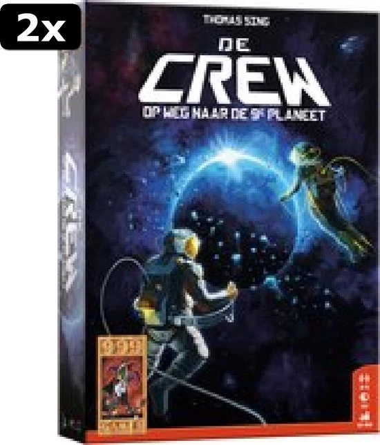 999 Games 2x De Crew Kaartspel 3 999 Games 2x De Crew Kaartspel