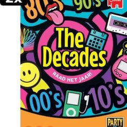 2x Jumbo The Decades - Gezelschapsspel - Bordspel -spellen-voor-volwassenen Winkel 550x648