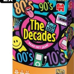 2x Jumbo The Decades - Gezelschapsspel - Bordspel -spellen-voor-volwassenen Winkel 550x653