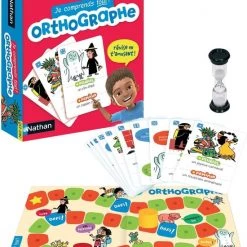 Nathan 31311 Bordspel Je Comprends Tout - Orthographe Trivia