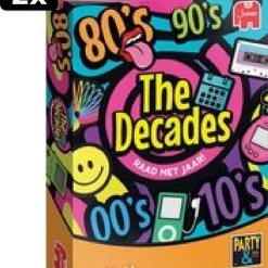 2x Jumbo The Decades - Gezelschapsspel - Bordspel