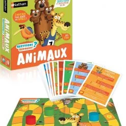 Nathan Questions/R Ponses 31501 Bordspel Questions - R Ponses Animaux Trivia -spellen-voor-volwassenen Winkel 550x665