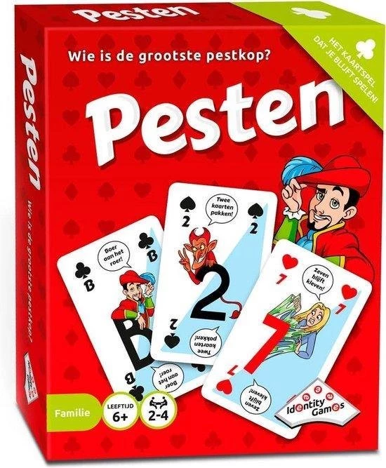 Merkloos Pesten - Kaartspel 5 Merkloos Pesten - Kaartspel - Afbeelding 3