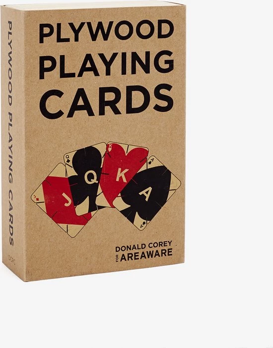 Areaware - Houten Kaartspel 4 Areaware - Houten Kaartspel - Afbeelding 2
