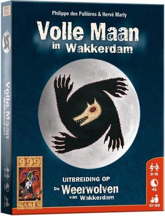 Merkloos De Weerwolven - Uitbreiding Volle Maan In Wakkerdam - Kaartspel 3 Merkloos De Weerwolven - Uitbreiding Volle Maan In Wakkerdam - Kaartspel