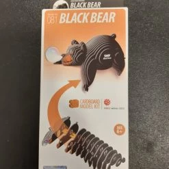 Eugy 3d Wild Dier Zwarte Beer