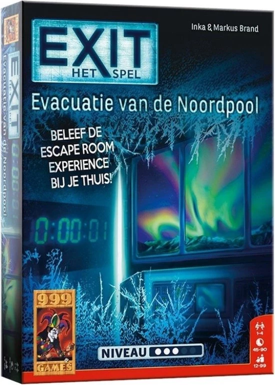 999 Games Spellenbundel - 3 Stuks - Exit - De Verlaten Hut & Het Verboden Slot & Evacuatie Van De Noordpool 11 999 Games Spellenbundel - 3 Stuks - Exit - De Verlaten Hut & Het Verboden Slot & Evacuatie Van De Noordpool - Afbeelding 9