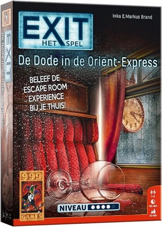 999 Games Spellenbundel - 3 Stuks - Exit - De Verlaten Hut & Het Verboden Slot & De Dode In De Orient Express 13 999 Games Spellenbundel - 3 Stuks - Exit - De Verlaten Hut & Het Verboden Slot & De Dode In De Orient Express - Afbeelding 11