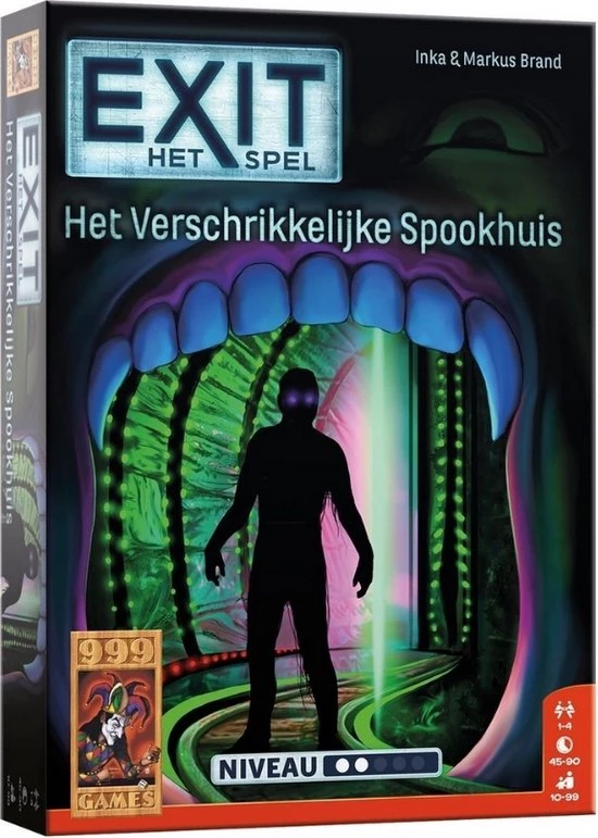 999 Games Spellenbundel - 3 Stuks - Exit - De Verlaten Hut & De Dode In De Orient Express & Het Verschrikkelijke Spookhuis 10 999 Games Spellenbundel - 3 Stuks - Exit - De Verlaten Hut & De Dode In De Orient Express & Het Verschrikkelijke Spookhuis - Afbeelding 8