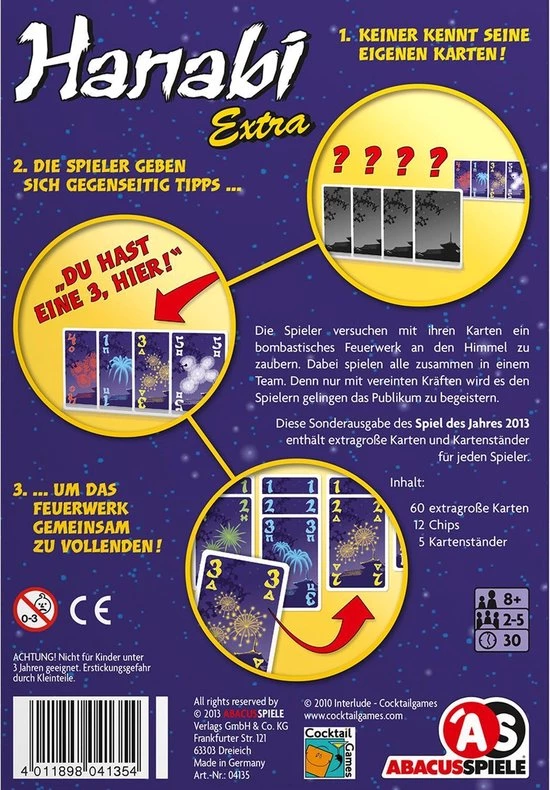 Bauza, Antoine ABACUSSPIELE ABA04135 Bordspel Kaartspel Multi-genre 4 Bauza, Antoine ABACUSSPIELE ABA04135 Bordspel Kaartspel Multi-genre - Afbeelding 2