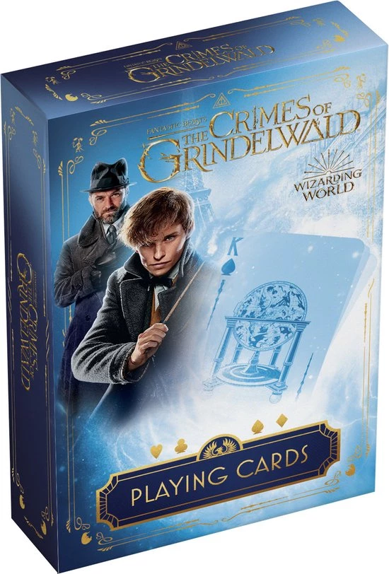 Fantastic Beasts Speelkaarten Crimes Of Grindelwald Karton Beige 3 Fantastic Beasts Speelkaarten Crimes Of Grindelwald Karton Beige