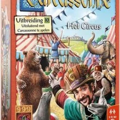 999 Games Spellenbundel - 3 Stuks - Carcassonne & Carcassonne: Het Circus & Carcassonne: De Toren -spellen-voor-volwassenen Winkel 550x812 10