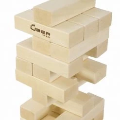 Ubergames Giga Stapeltoren, Tot 150 Cm, ECO Hardhout Zonder Crib Kist Klasse En Geweldig -spellen-voor-volwassenen Winkel 550x825