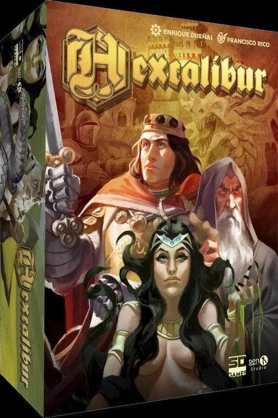 SD Games Hexcalibur Board Game (Spaans En Engels) 4 SD Games Hexcalibur Board Game (Spaans En Engels) - Afbeelding 2